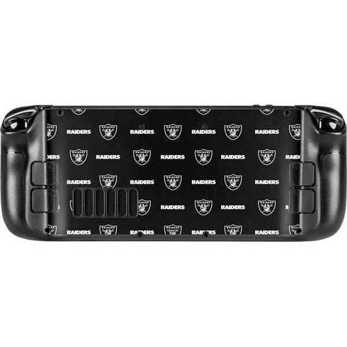 NFL Raiders Blitz Series Steam Deck Handheld Gaming Computer Skin